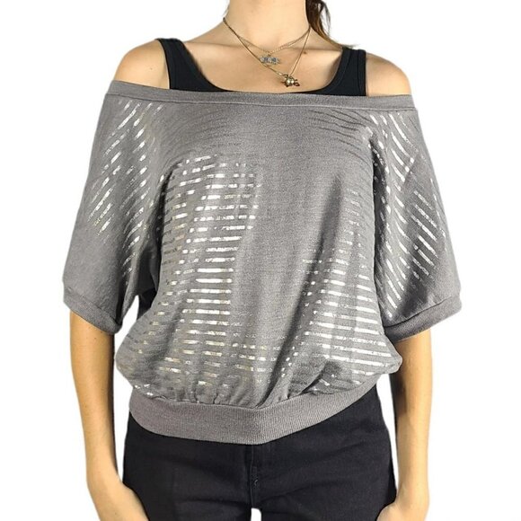 Pretty Rebellious Tops - Y2k 2009 off the shoulder blouse